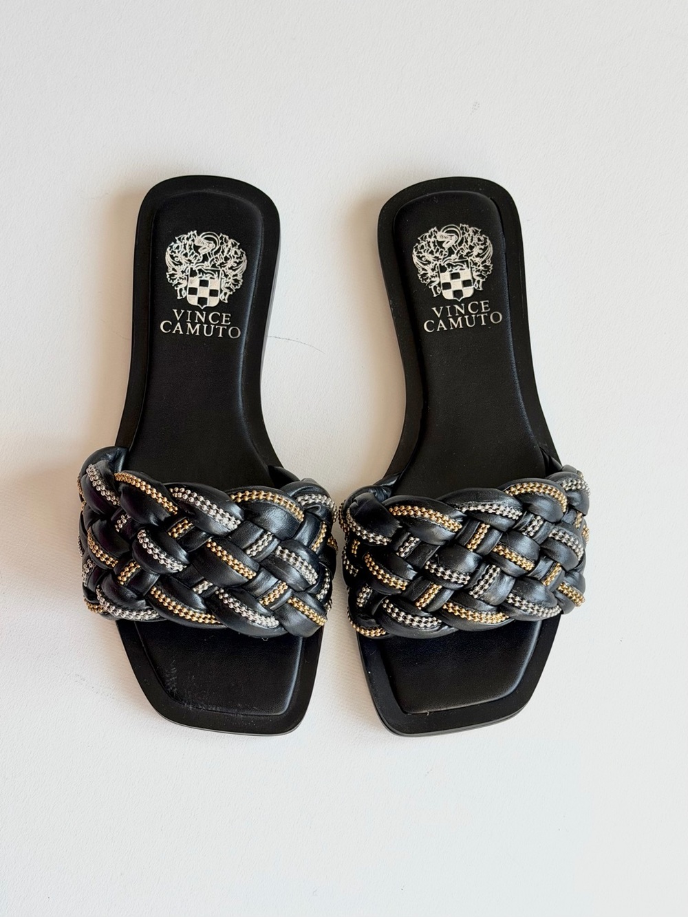 Vince Camuto Belmiya Black Sandals